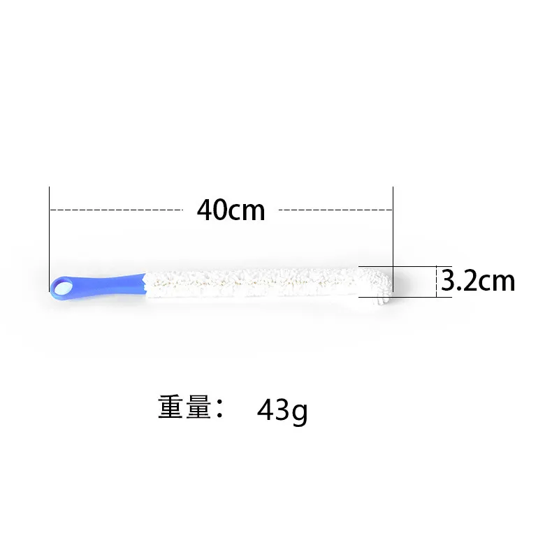 Arabic hookah cleaning accessories foam hookah pot cleaning brush can be bent glass cleaning foam cotton brush 3