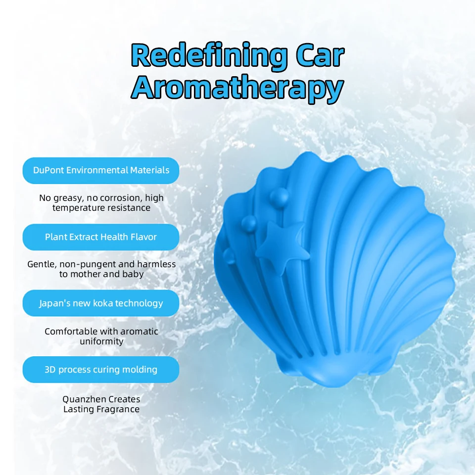 KOGADO Car Air Freshener Aromatherapy Clip