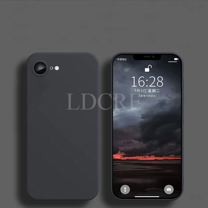Liquid Silicone TPU Plain Rubber Protector Case Cover