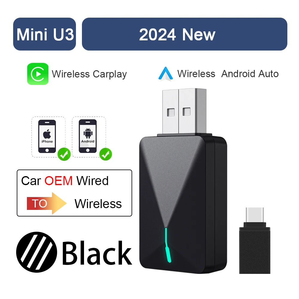 Adattatore Wireless Per CarPlay E Android Auto - Plug & Play Per Auto Dal 2016 - Foto 11