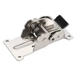 Self - Locking Folding Hinge Brackets for Furniture and Table Leg Support (WHITE)