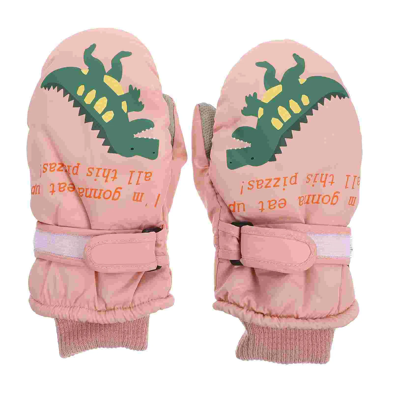 

Детские теплые перчатки, защита от холода, защита от воды, полиэстер, зима
