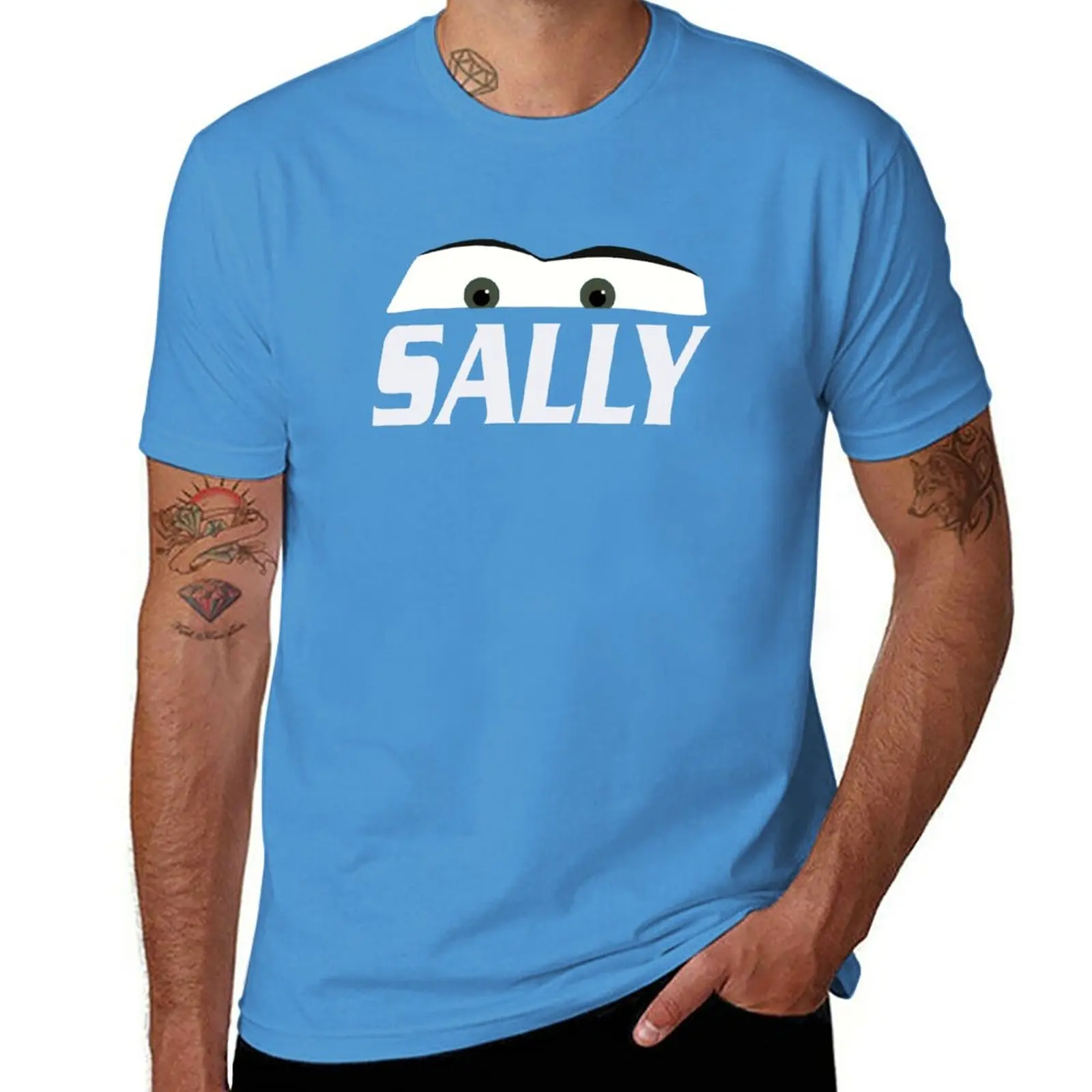 

New Sally - Cars 3 T-Shirt Aesthetic clothing black t shirts Men's t-shirts