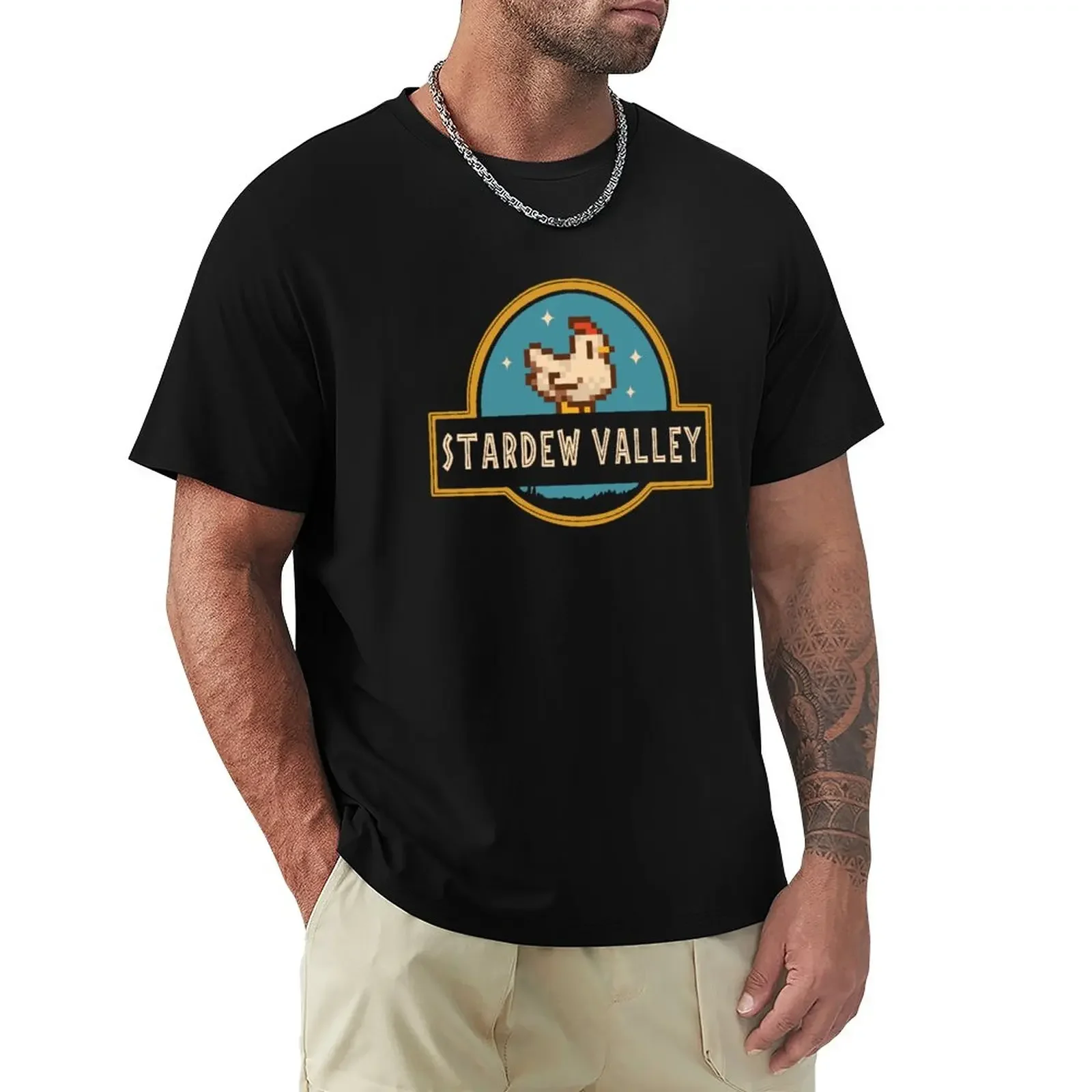 

STARDEW VALLEY T-Shirt Aesthetic clothing summer top funnys men clothing