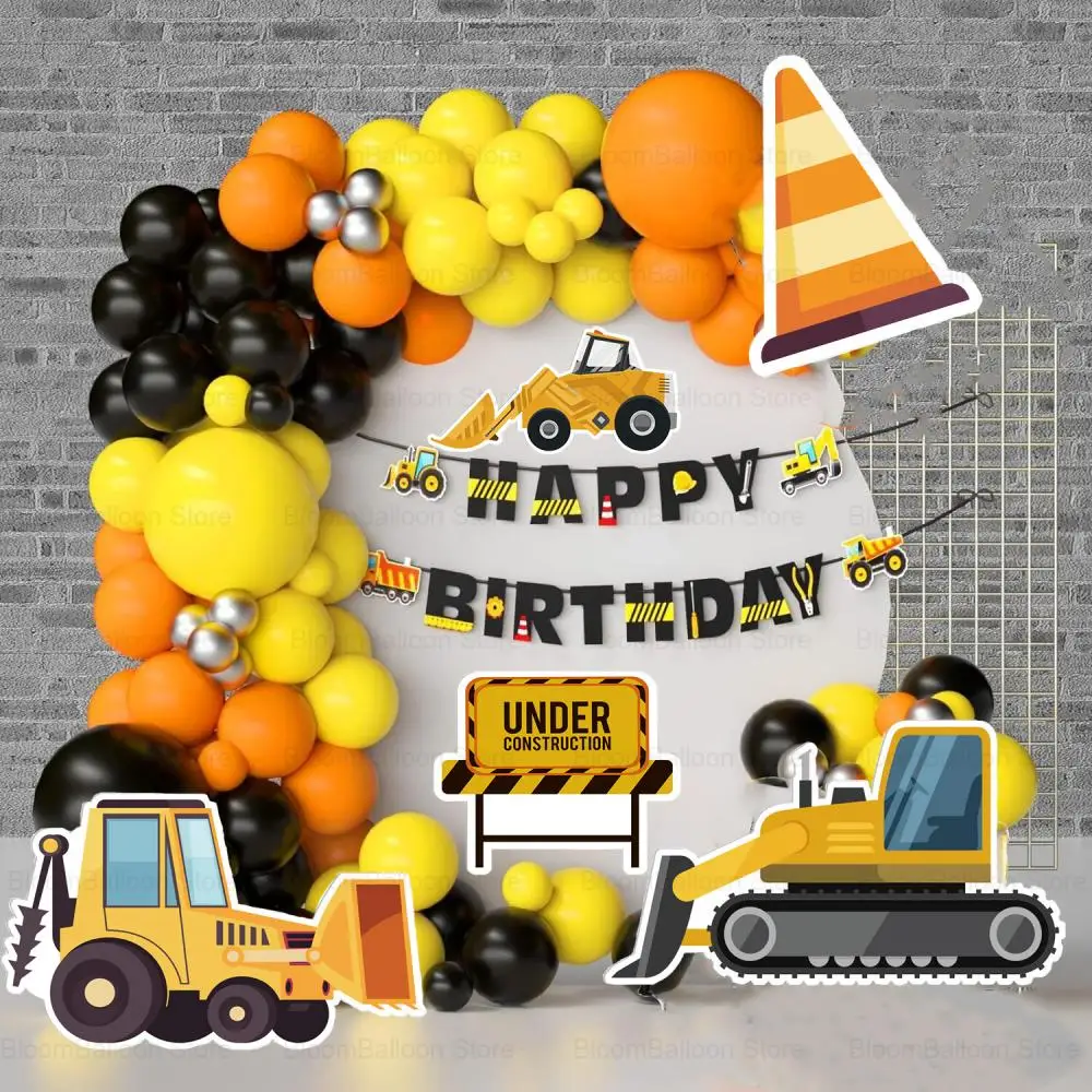 Excavator Suncatcher Craft Kit Construction Birthday Party