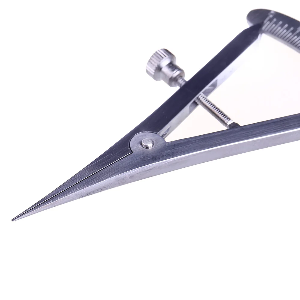 Dentistry Gauge Caliper Medical Surgical Curved Straight Head Stainless Steel Dental Ruler Scale Tool for Measure Lab Instrument S27c49586a75b4891946569c799fab3314