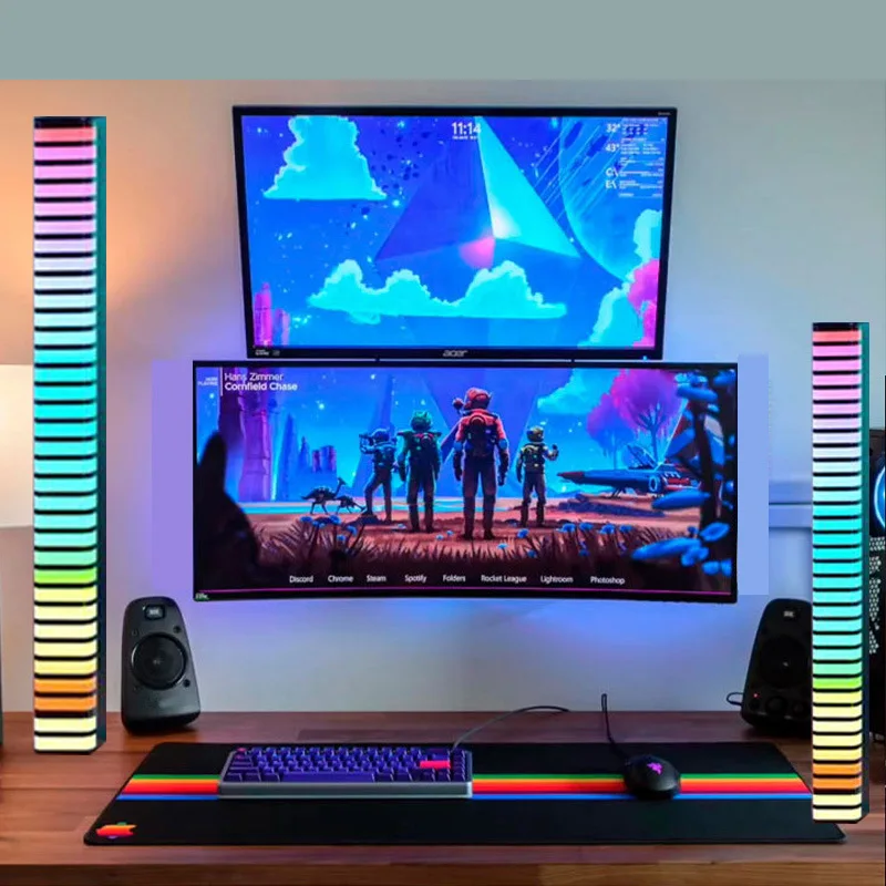 

RGB-подсветка с голосовым управлением