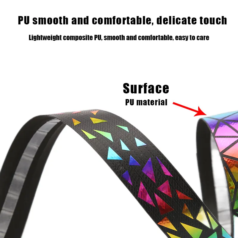 CYDY Bicycle Handlebar Strap MTB Road Bike Handle Tape Non-Slip PU EVA Tape Handbar Protection Cover Cycling Accessories 1Pair