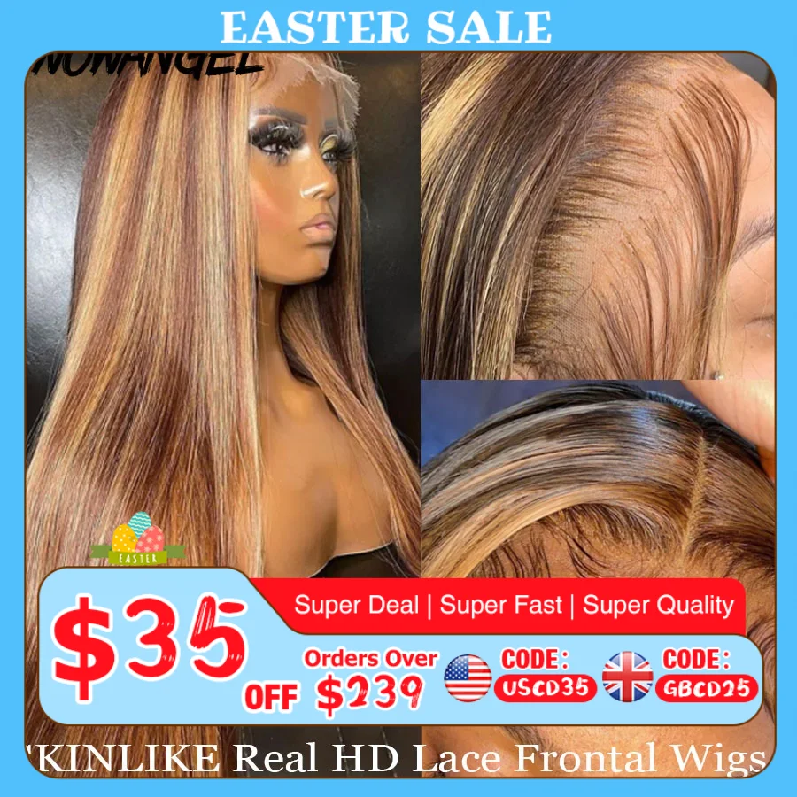 30 Inch Skinlike HD Lace Frontal Wig