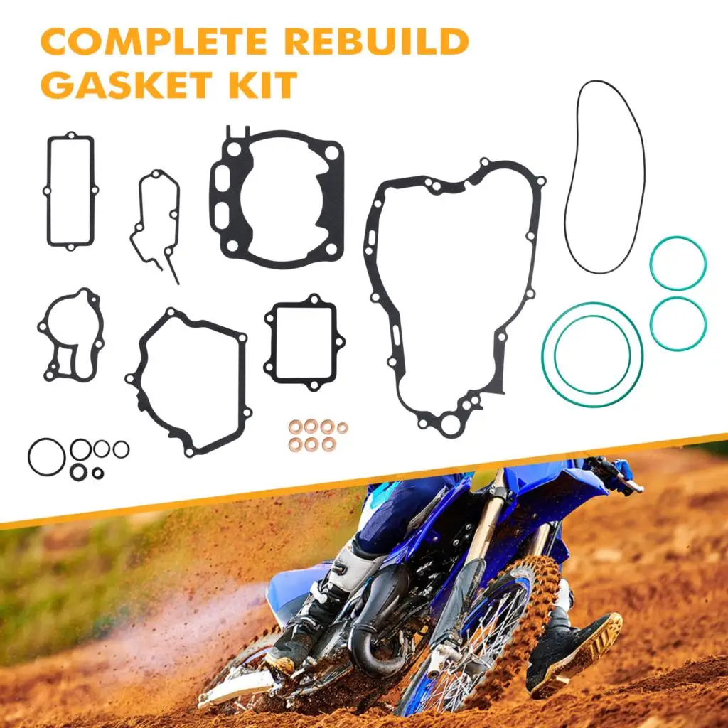 Vertex 811670 Gaskets 02-23 Yamaha YZ250 Complete Gasket Kit w/ Oil Seals main image 1