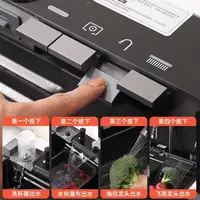 Évier de cuisine cascade grand évier simple 304 en acier inoxydable lave-vaisselle bassin à légumes domestique 2