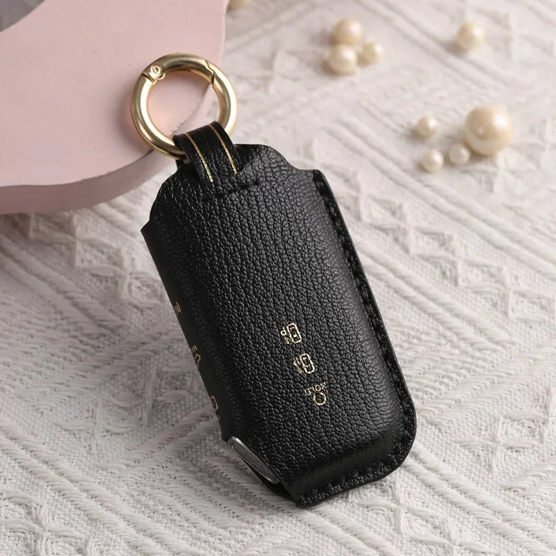 가죽 자동차 키 케이스 포브 커버, 기아 K900 스팅어 2017 2018 2019 2020 2021 액세서리