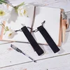200 Pcs Black Velvet Pen Pouch Sleeve Holder Single Pen Bag Case Pencil Bag 6