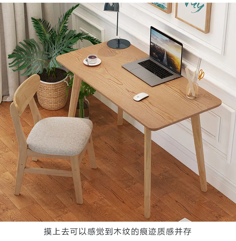 Home Office Computer Desk,Small Study Writing Desk with Wooden Storage –  TreeLen