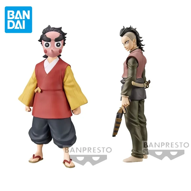 

Фигурка Bandai из аниме «рассекающий демонов», оригинальная экшн-фигурка Shinazugawa Genya, игрушки для детей, подарок, Коллекционная модель, украшения