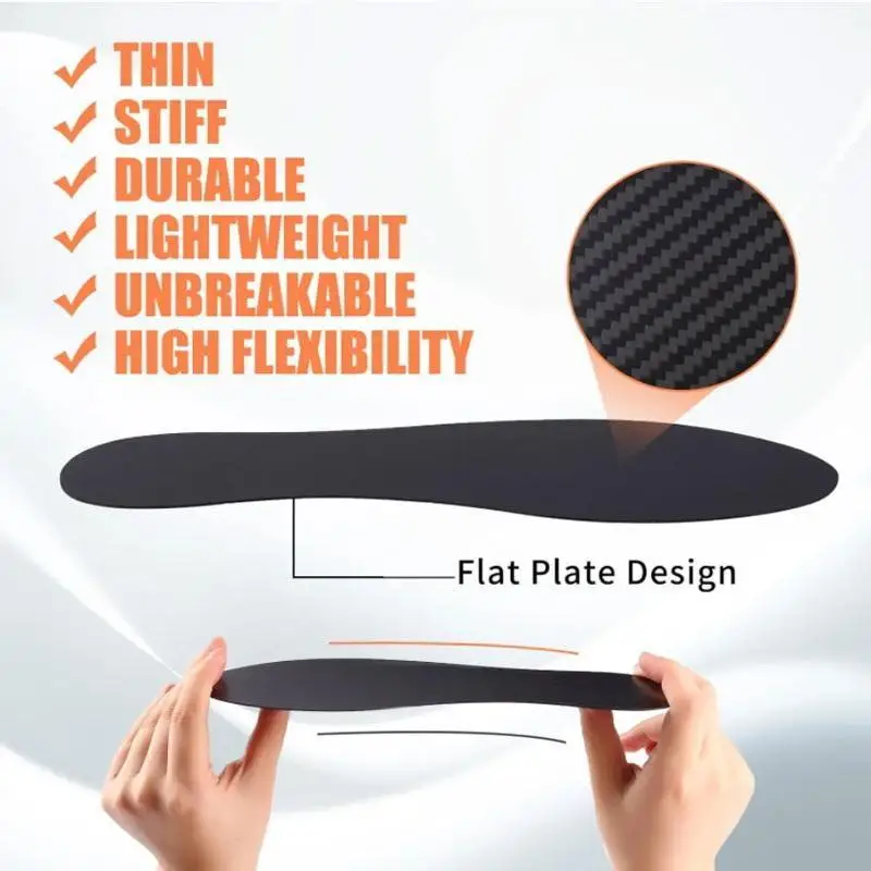 Breathable Carbon Fiber Orthotic Sport Insoles