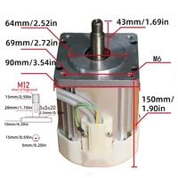 110V 220V Brushless Servo Motor Kit Adjustable 550W 750W 1100W 2200W Motor for Sewing Machine And Lathe Machinery Servo Motor - Image 6