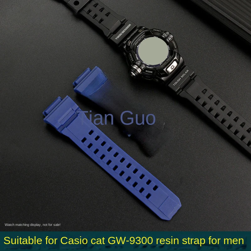 Adatto Per La Catena Dell'Orologio Impermeabile Casio 3410 G-Shock, Cinturino Per Orologio In Silicone Maschio Cat Gw-9300 Gw9400