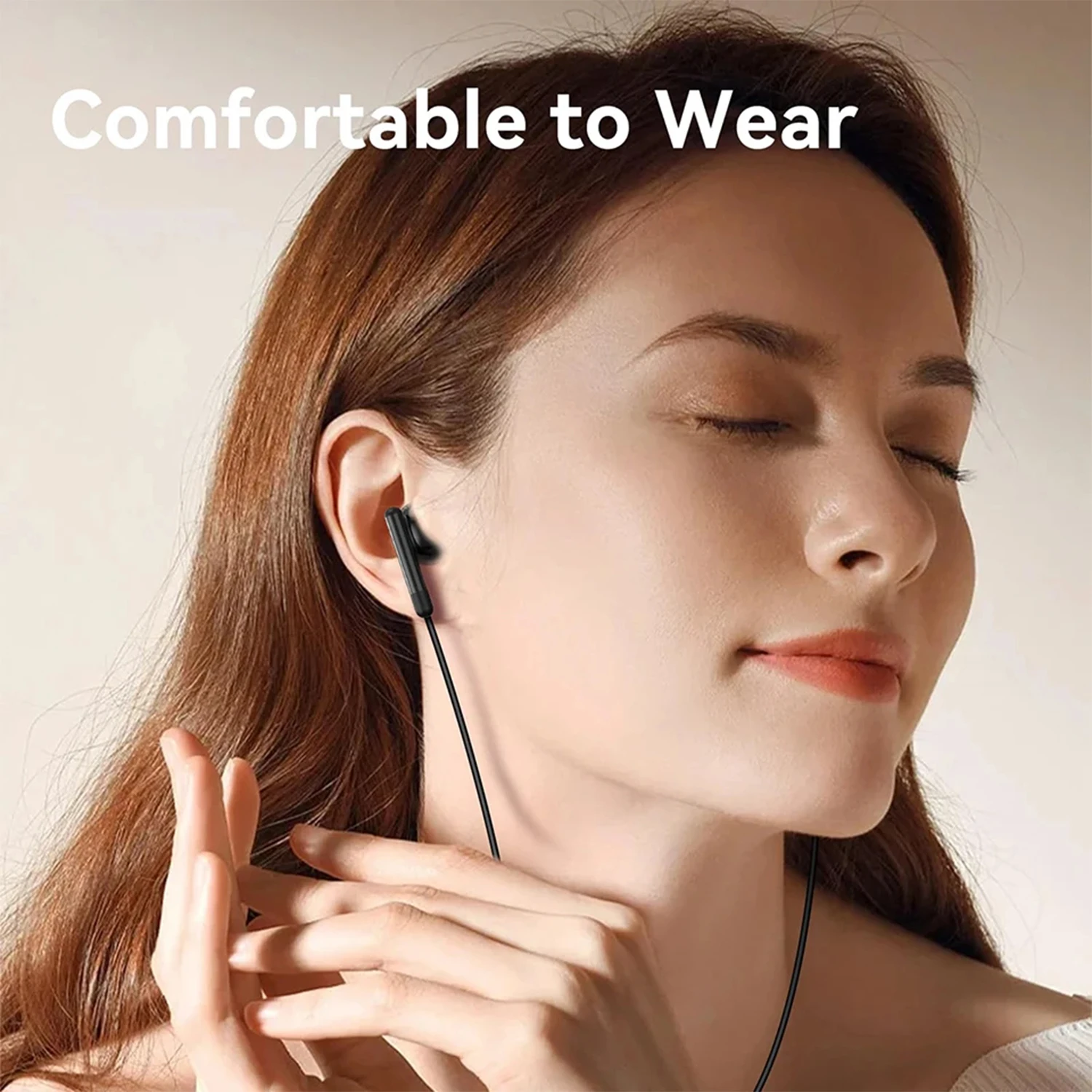 High-Fidelity USB-C Wired Earphones with Volume Control and Microphone