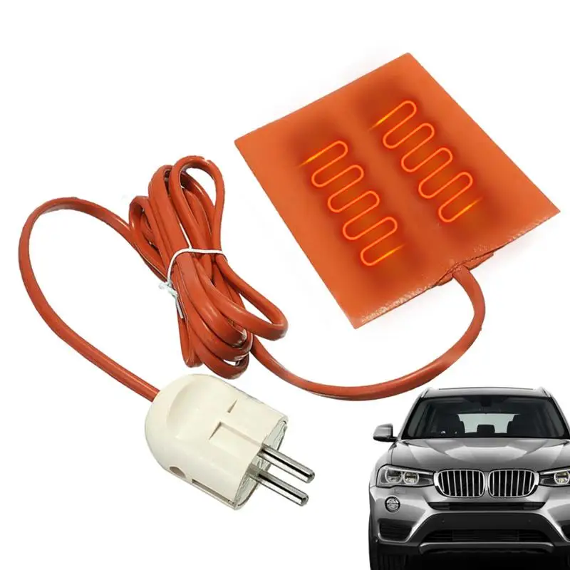 CarBatteryHeaterPadSiliconeCarHeaterPadwithThermostatSelf