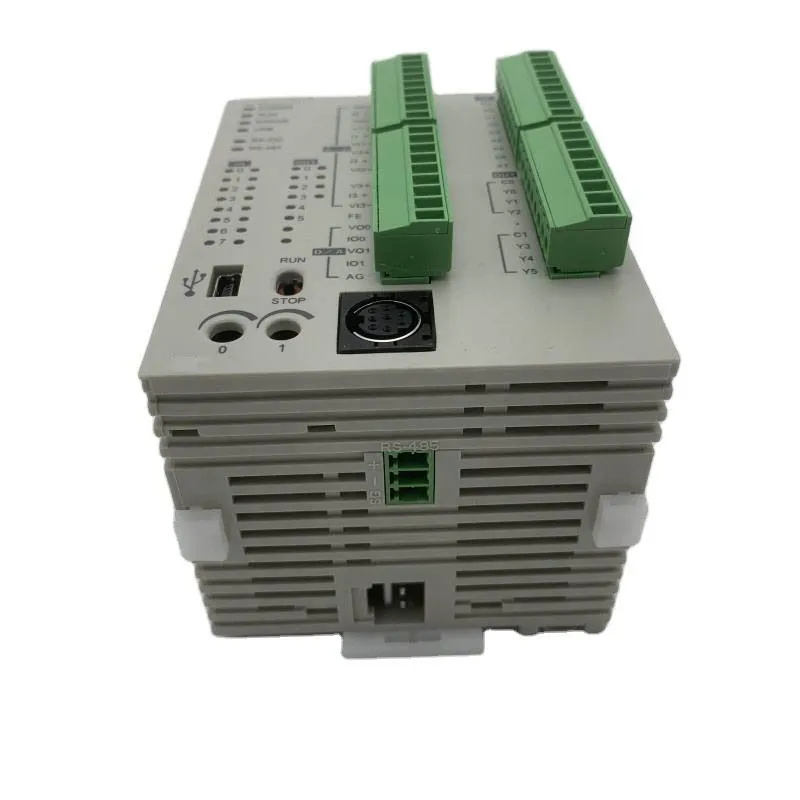 

NEW ORIGINAL PLC DVP20SX211T 24VDC 8(4AI) 6(2AO) Warehouse Spot Real Shot