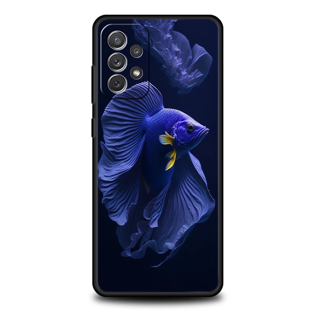 Adorable Fish Design Soft Shell Phone Case
