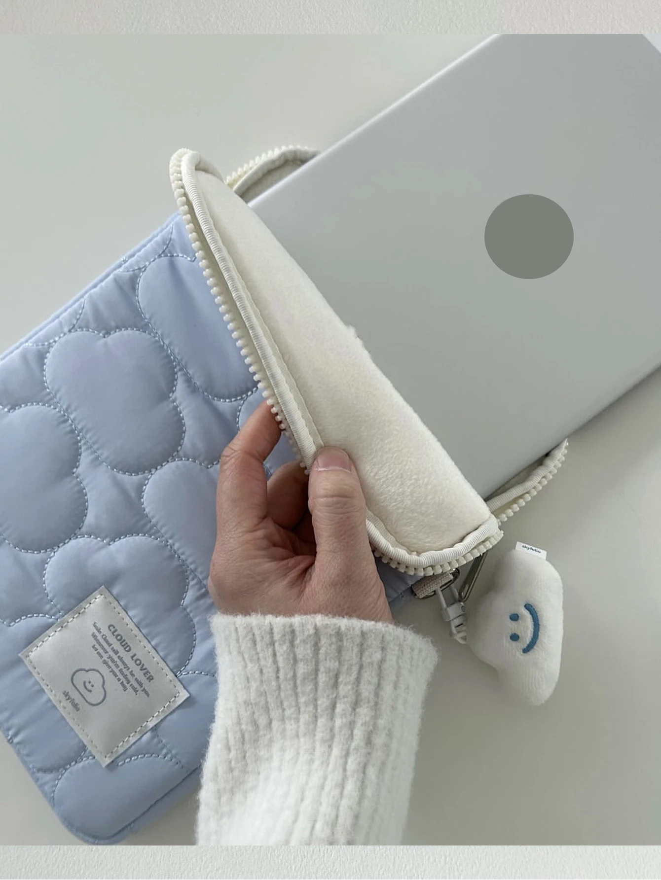 Plush Quilted Shockproof Laptop and Tablet Sleeve