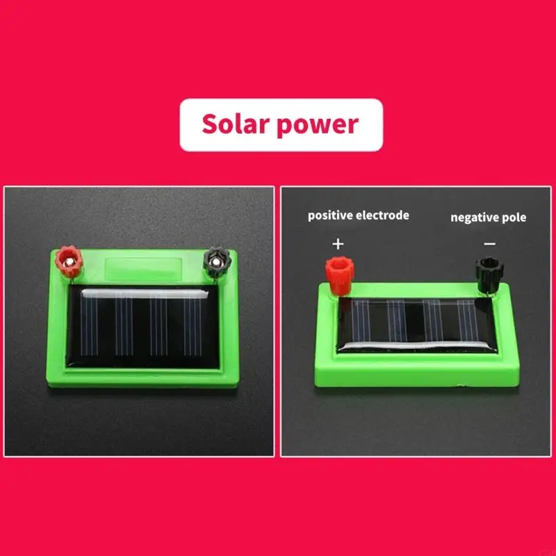 U75B Solar Battery Photovoltaic Panel Equipment Scientific Experiment Kits Physics Teaching Aids STEM Toy Experiment Kits