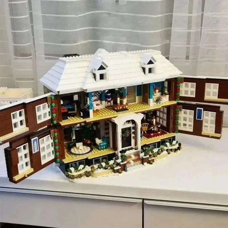 흥미롭고 정교한 장식 모델 3955개 홈 데코레이션 2026년 신제품 모듈식 조립 가족 단독 거주용 빌딩 블록 adv