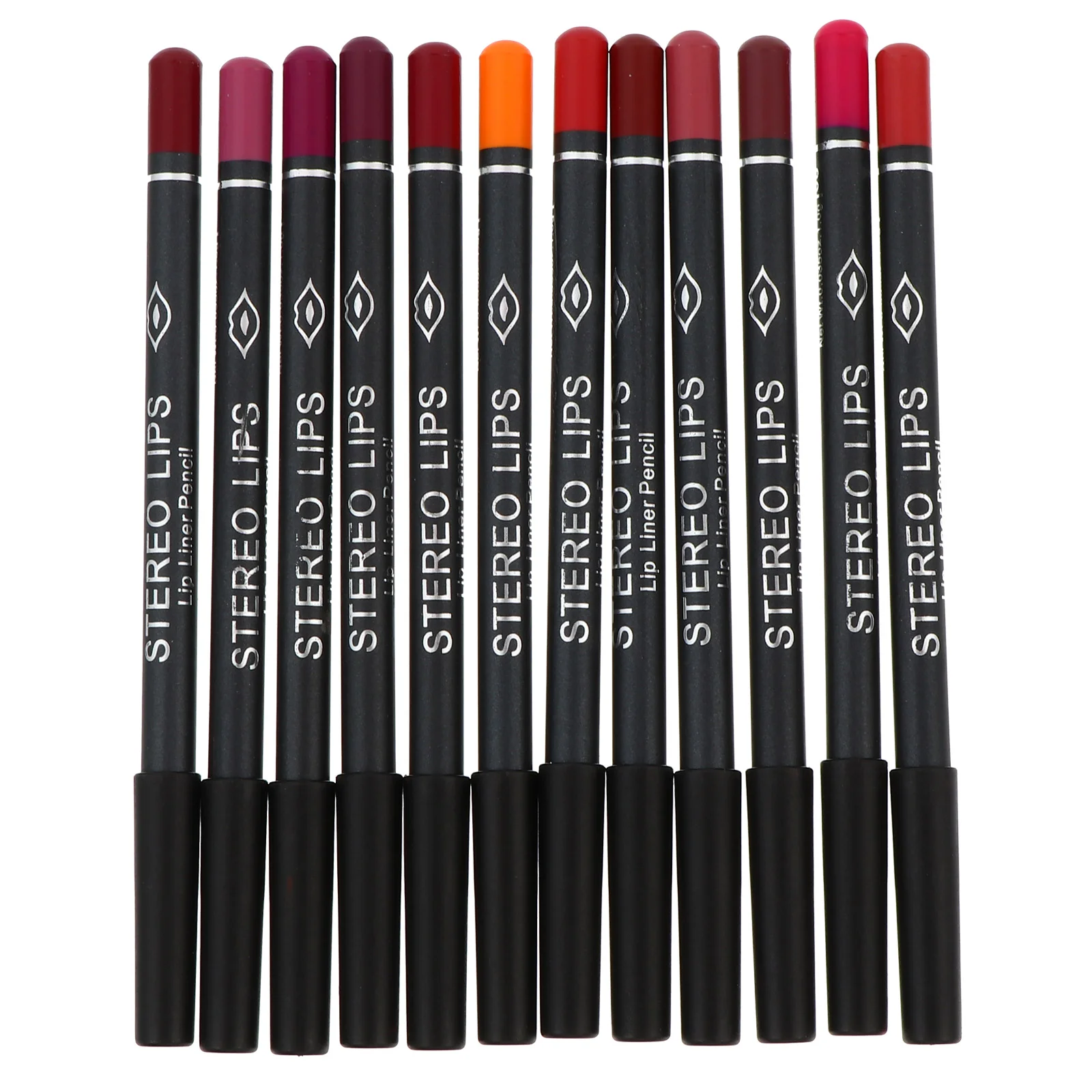 

12 Pcs Lip Liner Matte Lipstick Beauty Tools + Accessories Makeup Accessory Modify