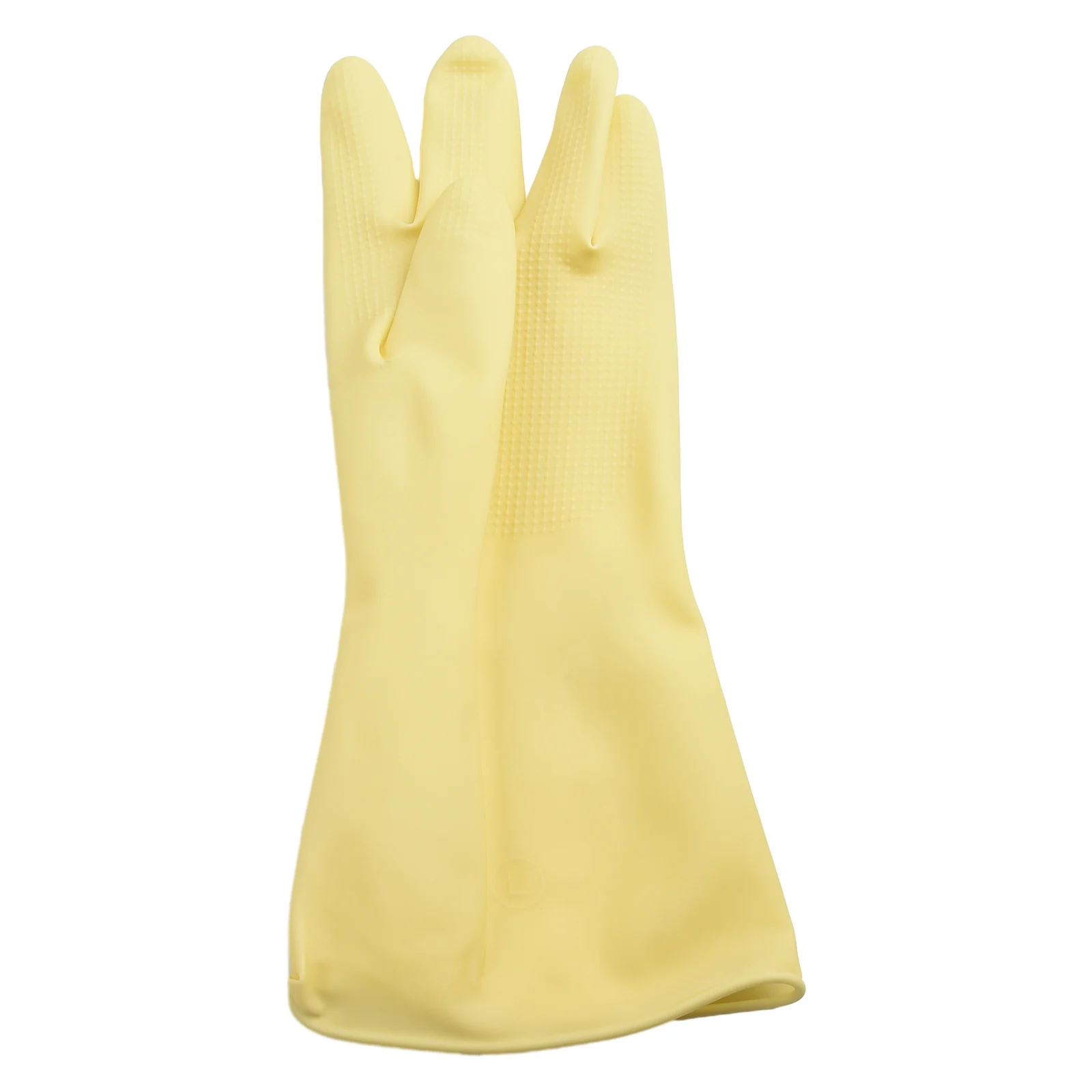 

Anti-slip Industrial Gloves Alkali Anti-acid Large Natural Latex Yellow Chemical Industry Industrial Enterprises