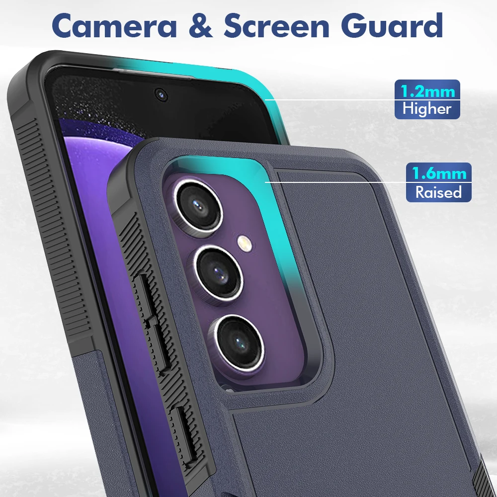 Premium Shockproof Hybrid Armor Phone Case - Dual Layer Protection