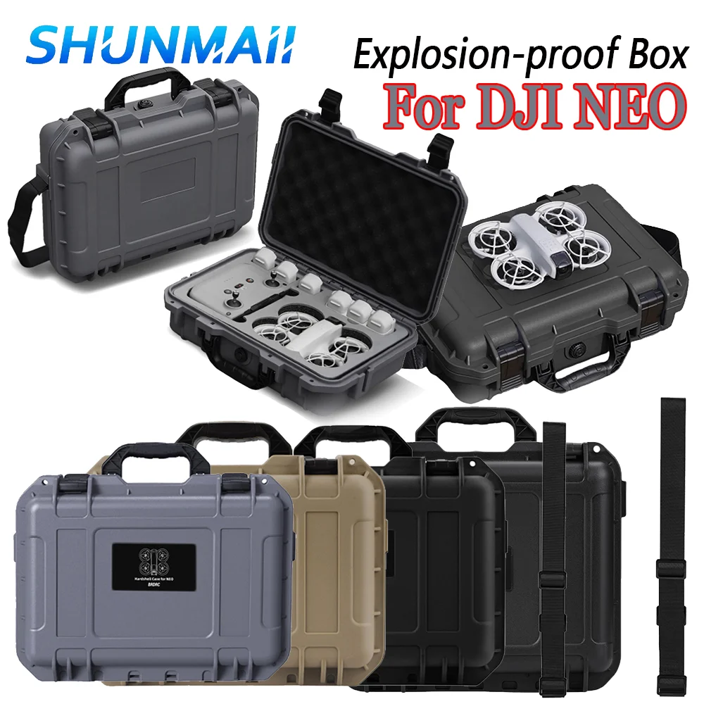 For DJI NEO Drone Explosion-Proof Case Hard Shell Box Waterproof Carrying Case Protector Suitcase For DJI Neo Protective Bag