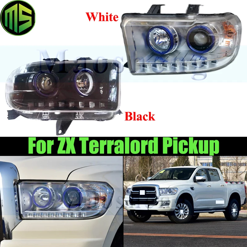 Maosheng Front Bumper Head Light Head Lamp For ZX Terralord Pickup