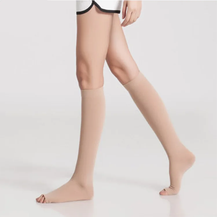 Medical Calf Compression Stockings Varicose Veins Shaping Graduated Pressure Stockings Elastic Open Toe Knee High Stockings 2024 16 S27c6887e47b141f3839567b002852286j