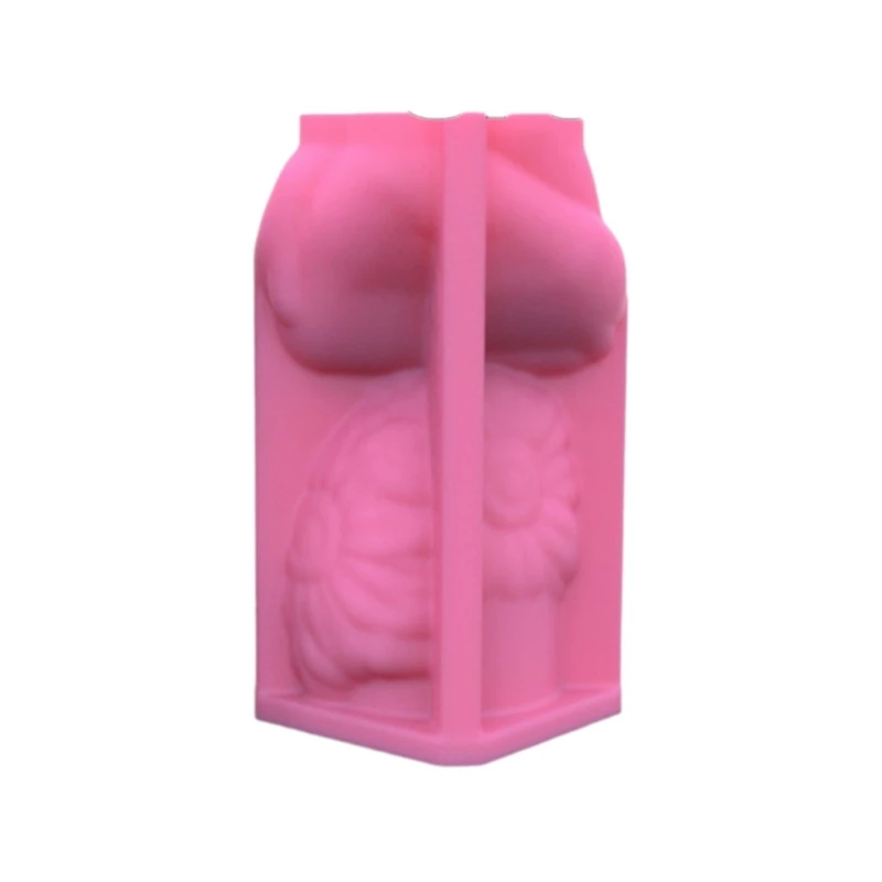 Girl Succulents Planter Molds DIYs Concrete Flowerpot Resin Molds Pen Holder