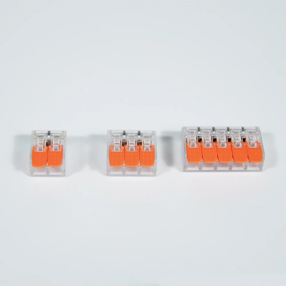 Quick Plug-In Terminals Universal Type Wire Connectors 75Pcs