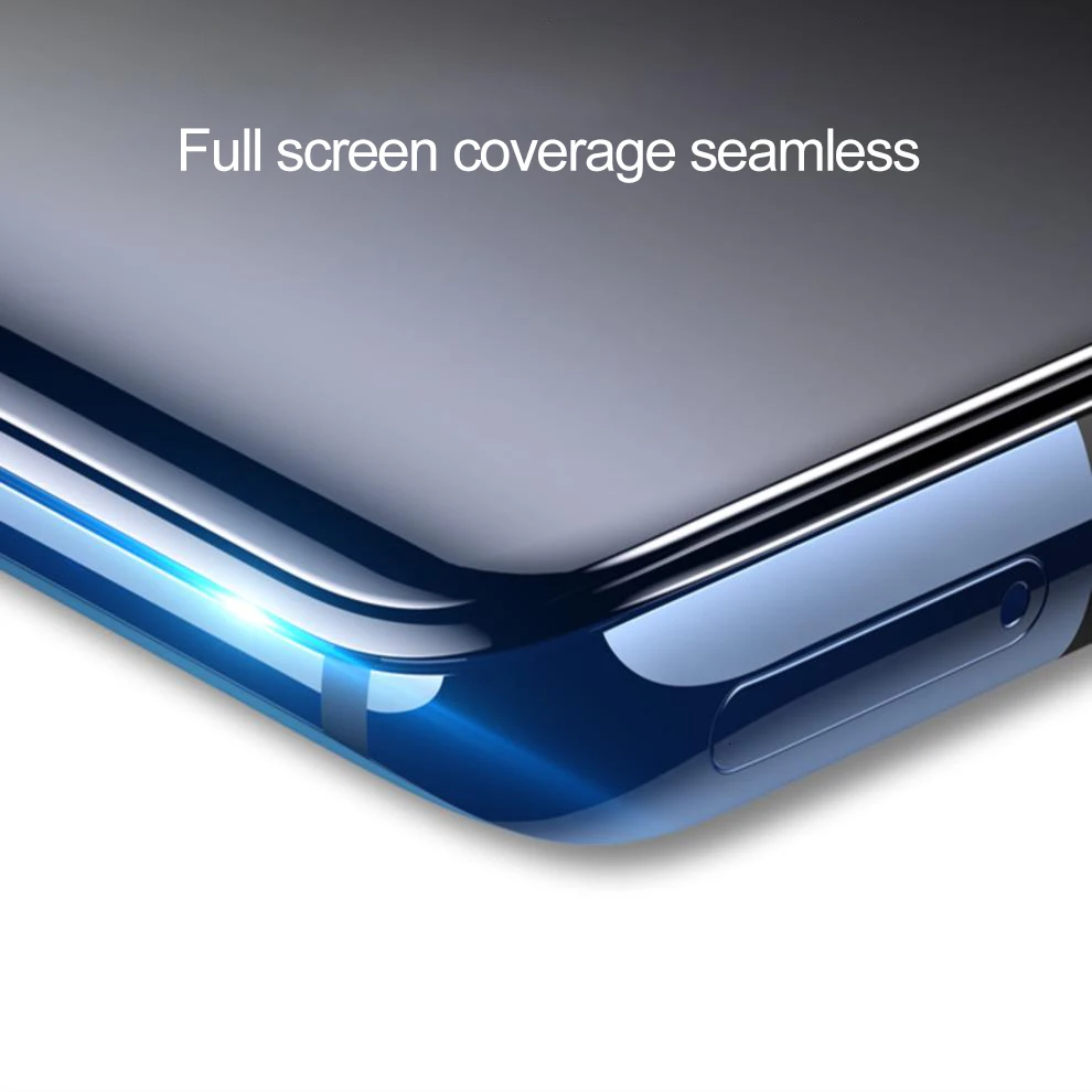 Premium 3D Curved Full Glue Tempered Glass UV Protective Screen Protector