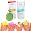 4PCS Ice Cream Pints Cup For Ninja Creami NC500 NC501 Ice Cream Storage Containers Food Freezer 2
