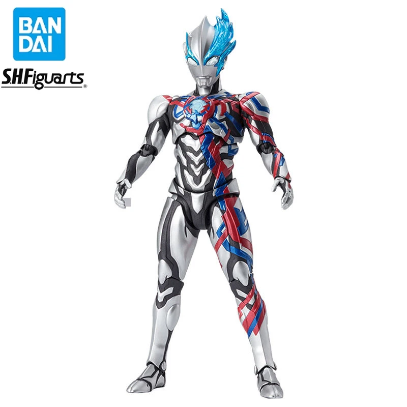 

Bandai Original Genuine 15Cm S.H.Figuarts SHF Ultraman Blazar Action Figure Anime Cartoon Doll Model Toys Children's Gifts