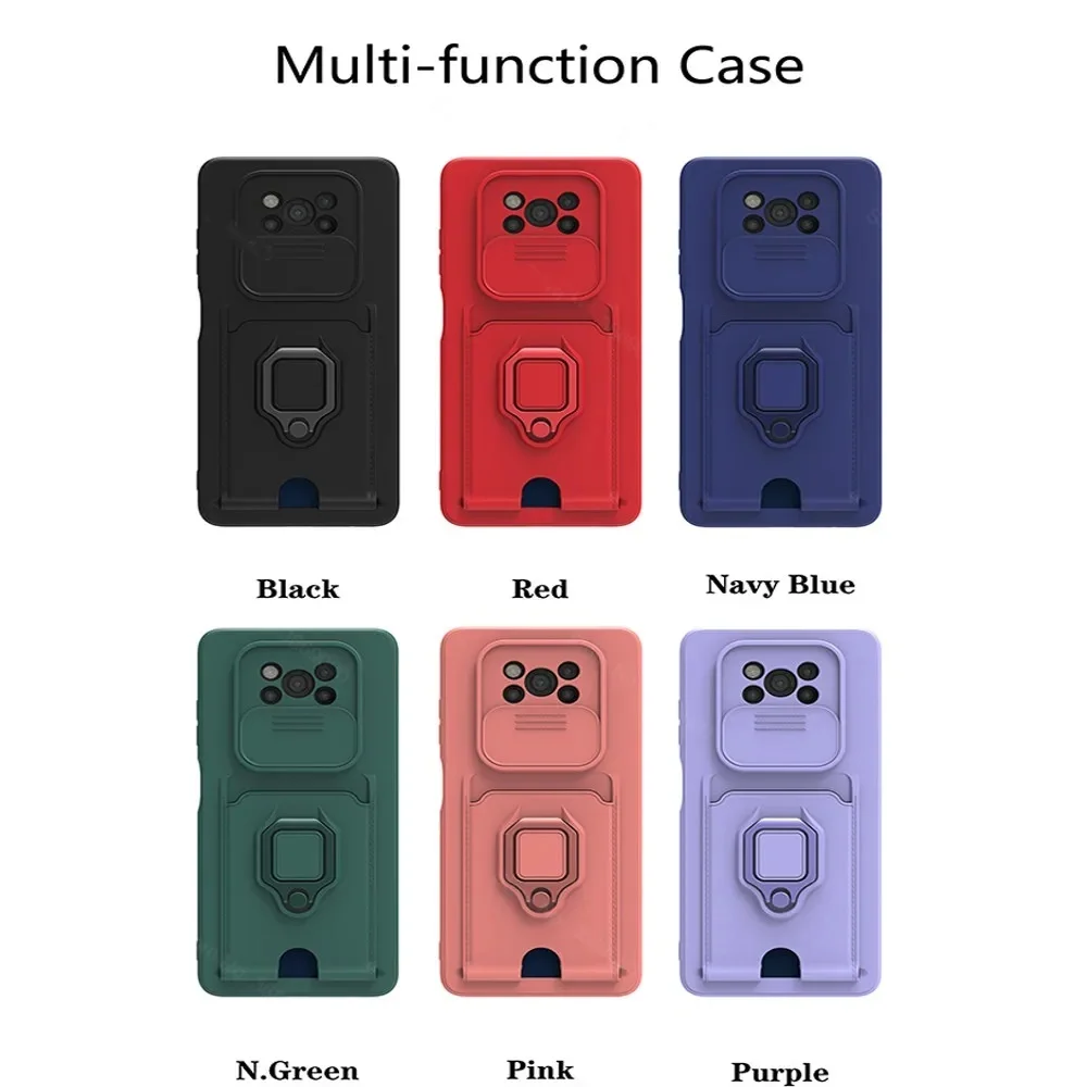 Shockproof Card Slots Phone Case with Premium Cover Design