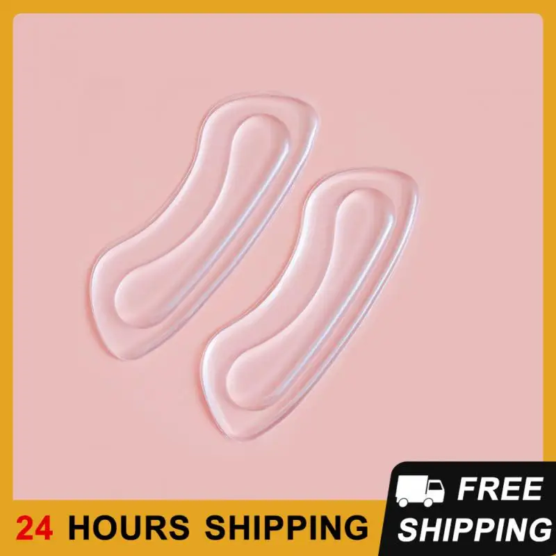 

2 Pairs Heel Insoles Patch Pain Relief Anti-wear Cushion Pads Feet Care Heel Protector Adhesive Back Sticker Shoes Insert Insole