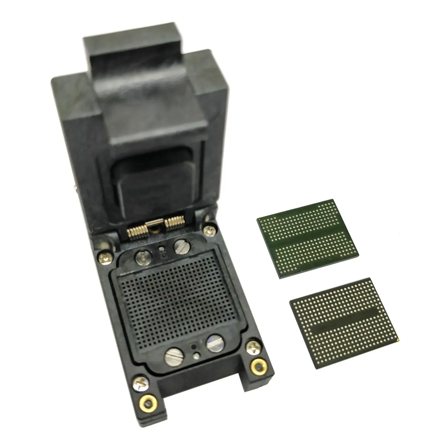 

BGA 272 BGA 316 Programmer Adapter Socket 0.8mm IC PIN PITCH Prise Size 14X18mm High frequency signal Test Conversion Burner