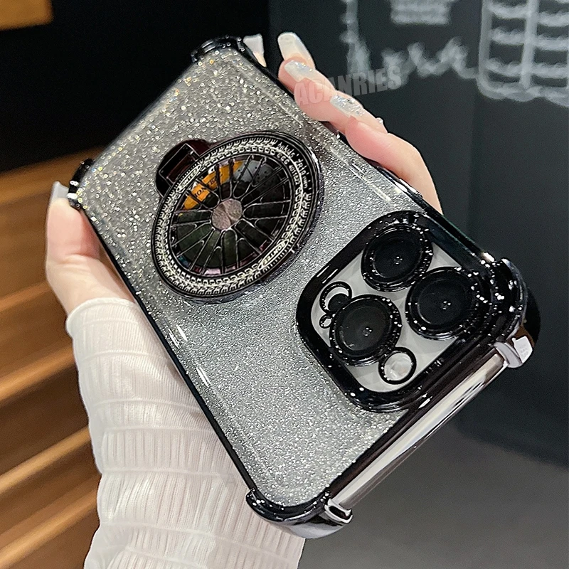 Xiaomi14t تصفيح تدوير حامل غطاء من السيليكون على X...