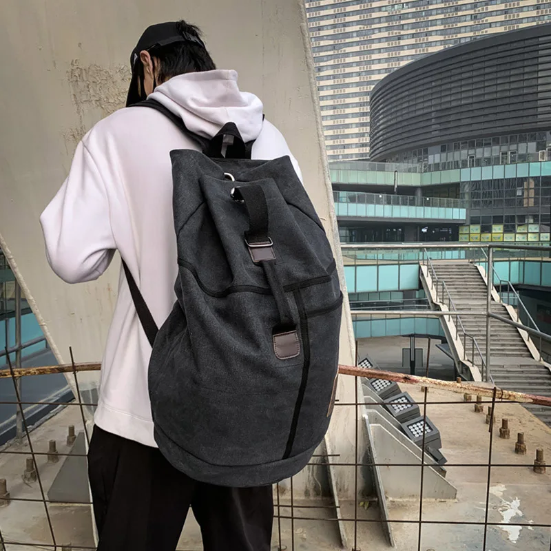 Large Capacity Travel Backpack For Men And Women Autumn Outdoor Mountaineering Water Tank Backpack Leisure Design Canvas Bookbag