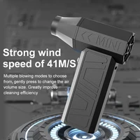 Mini ventilateur 90000 tr/min, souffleur d'air électrique, plumeau de Camping en plein Air 41 m/s, plumeau puissant, outils de nettoyage de voiture portables 2
