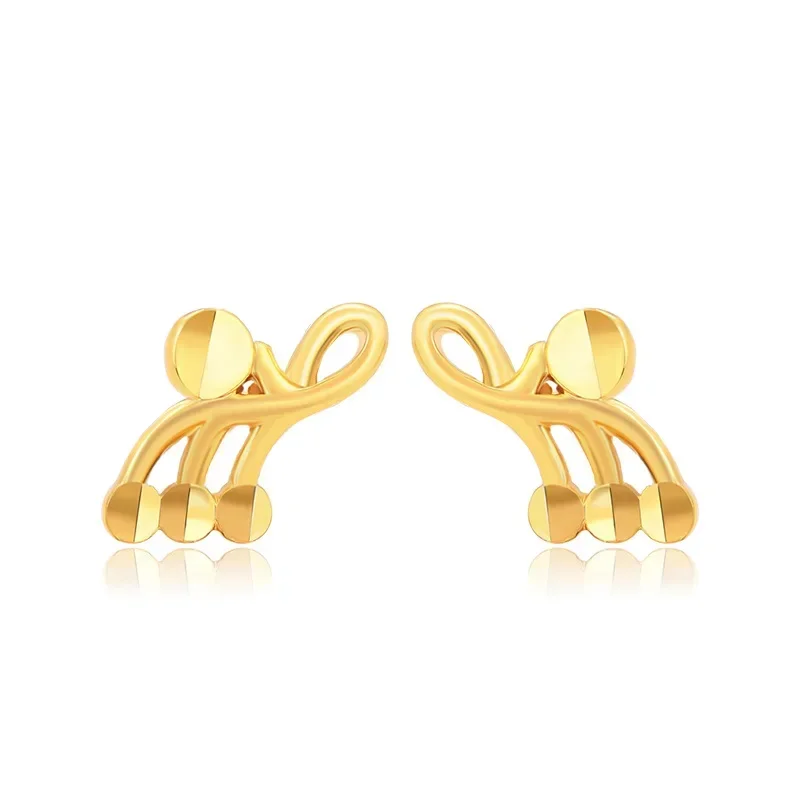 

BAE1 Butterfly Drop Earrings Gold Color 2022 Fashion Hanging Women Earrings
