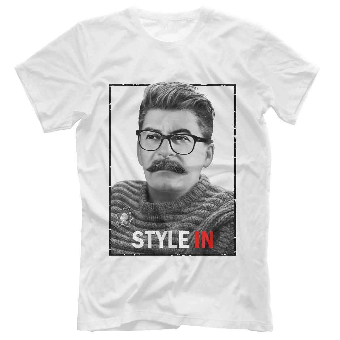 

USSR Hipster Stalin Style Russia Soviet Leader Men's T-Shirt Summer Cotton Short Sleeve O-Neck Unisex T Shirt New S-3XL