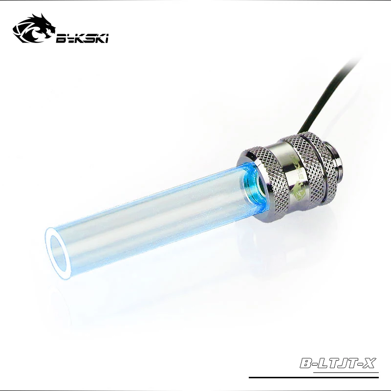 Bykski Encaixe de Tubo Rígido Tamanhos Od14 mm Mais Id10 mm Rbw Encaixe Manual de Compressão Cabeçote de Pinos Apenas Tubo Acrílico Compatível - Imagem 2