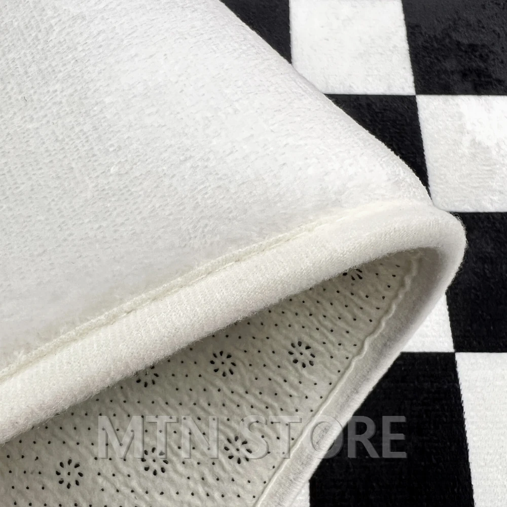 Plaid Minimalist Large Area Living Room Carpet Comfortable Soft Bedroom Rug Home Decoration Children's Room Rugs ковер Tapete IG 5